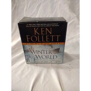 Ken Follett "Winter‎ of the World" 25 CD Audiobook.  Unbridged. Complete mint